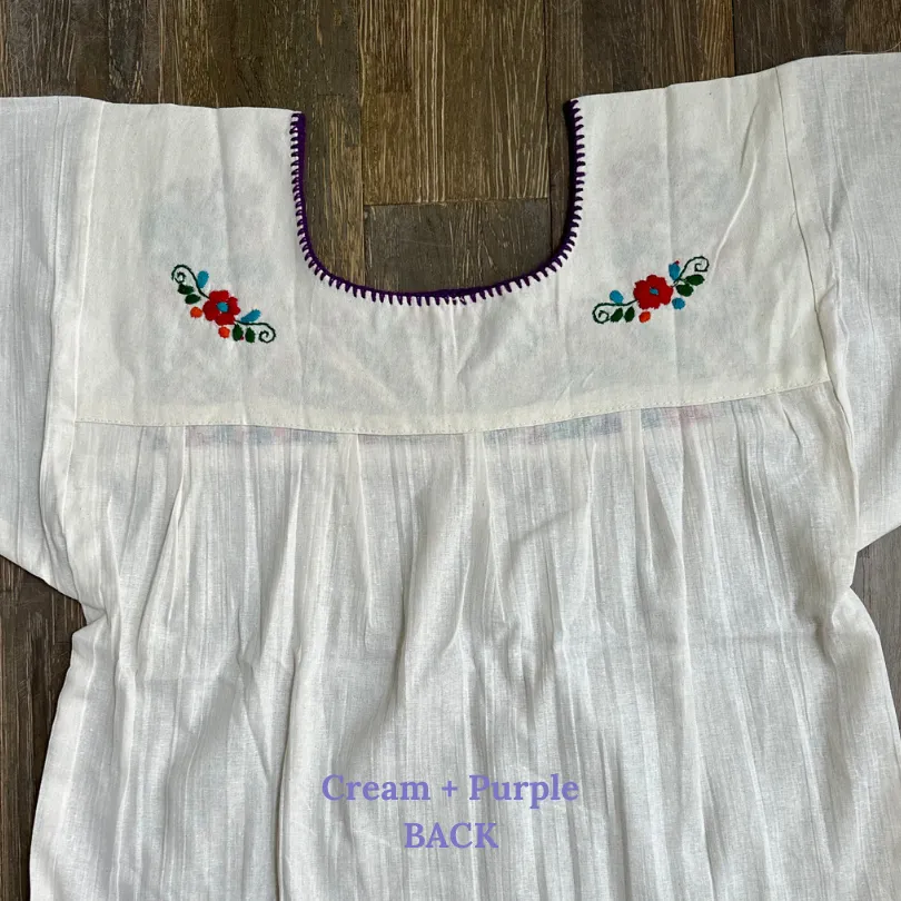 Floral Embroidered Blouses