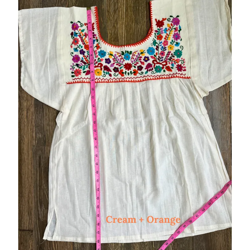 Floral Embroidered Blouses