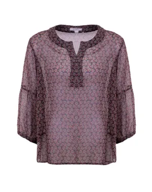 FLORAL PRINT BLOUSE