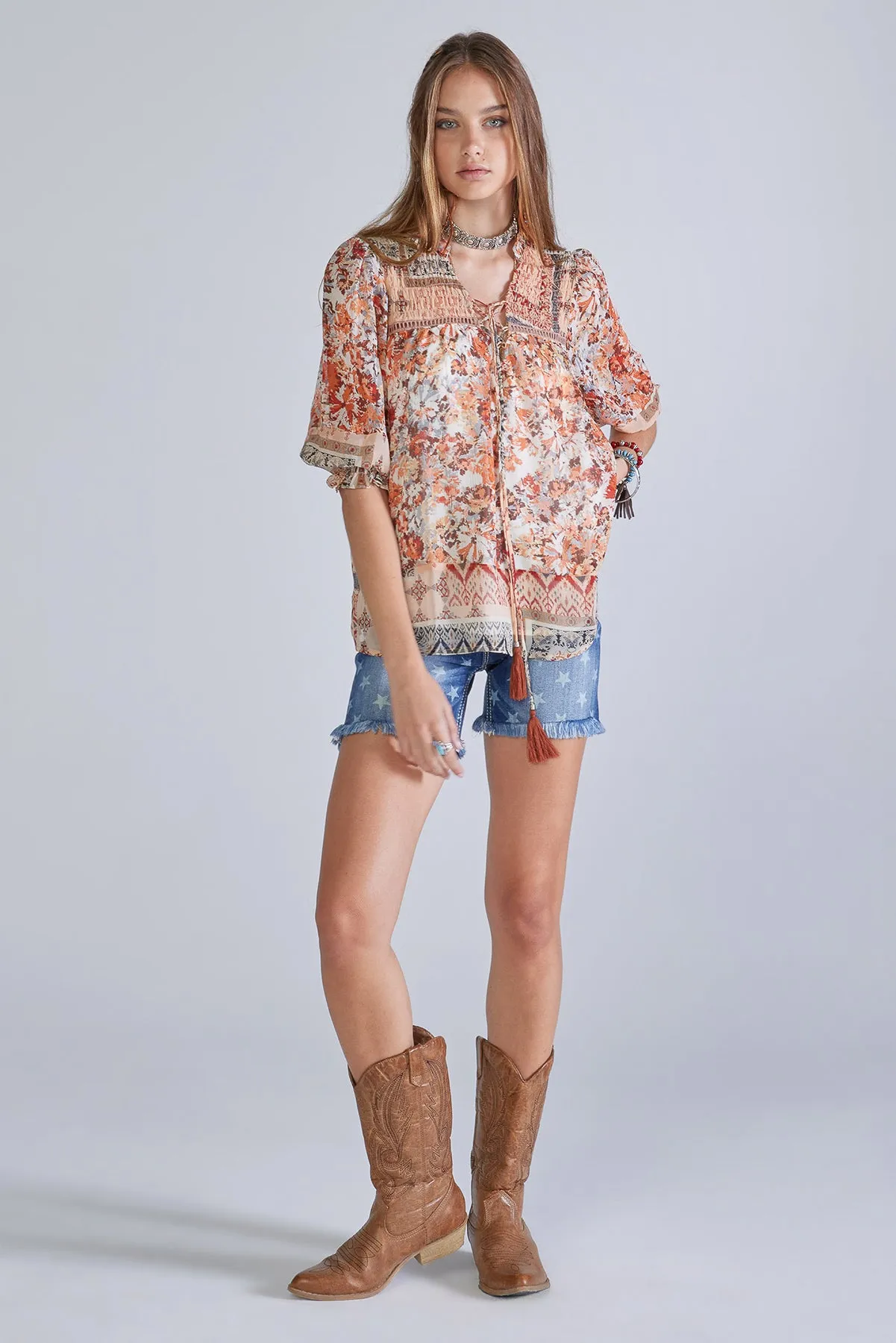 Floral Print Top