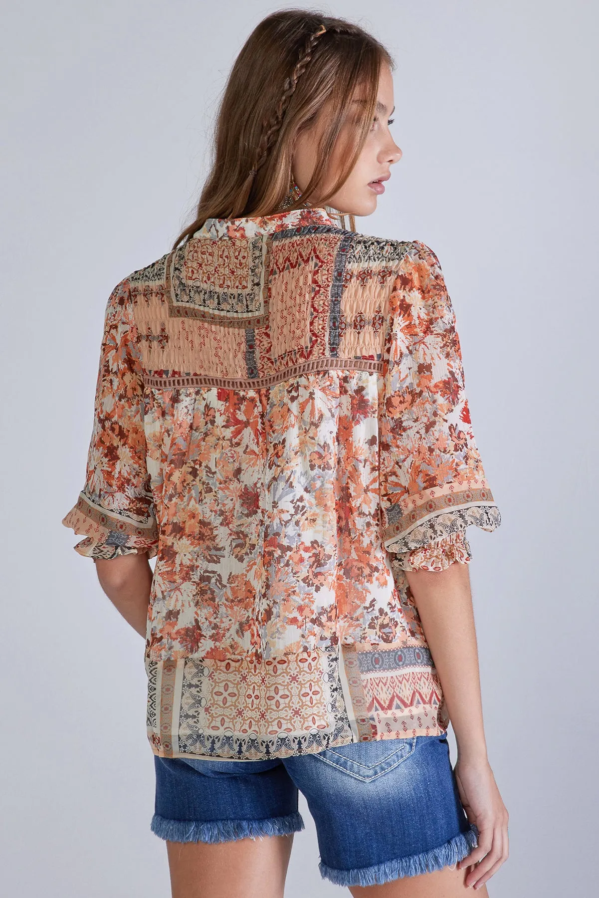 Floral Print Top