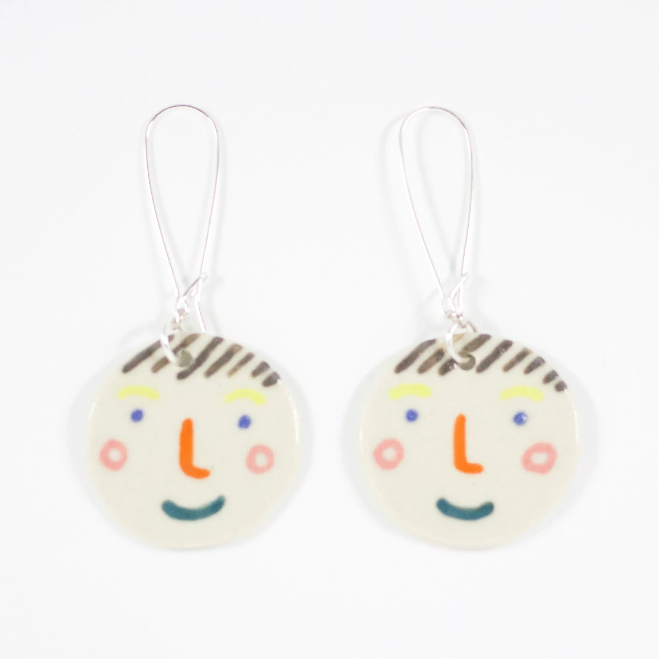 FLOWER LOVERS FACE #1 EARRINGS