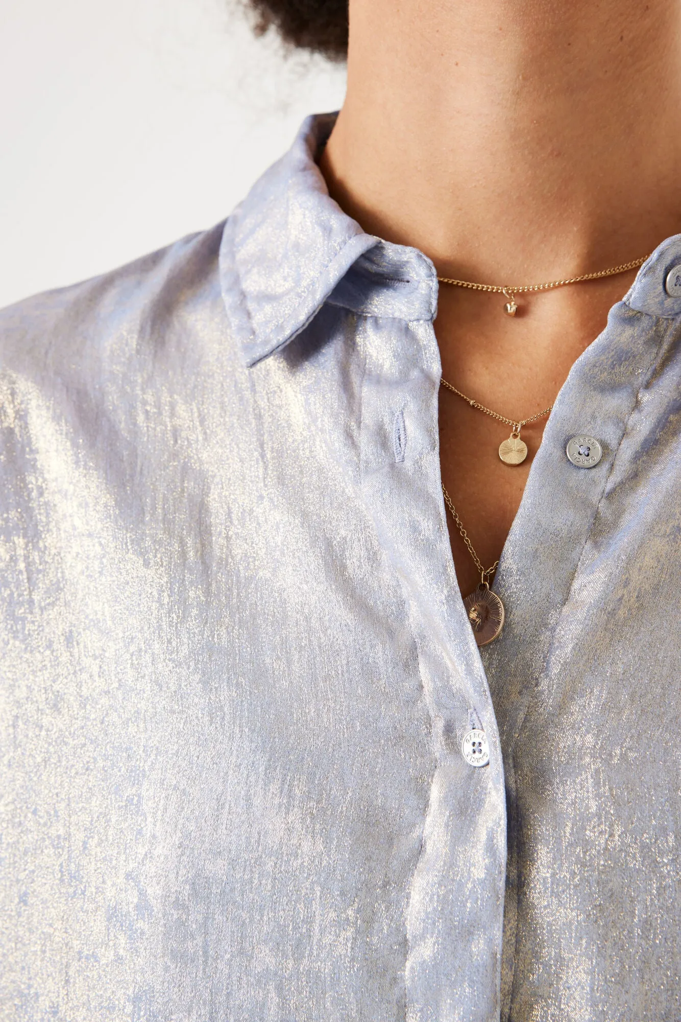 Garcia Jonti Shirt - Faded Denim