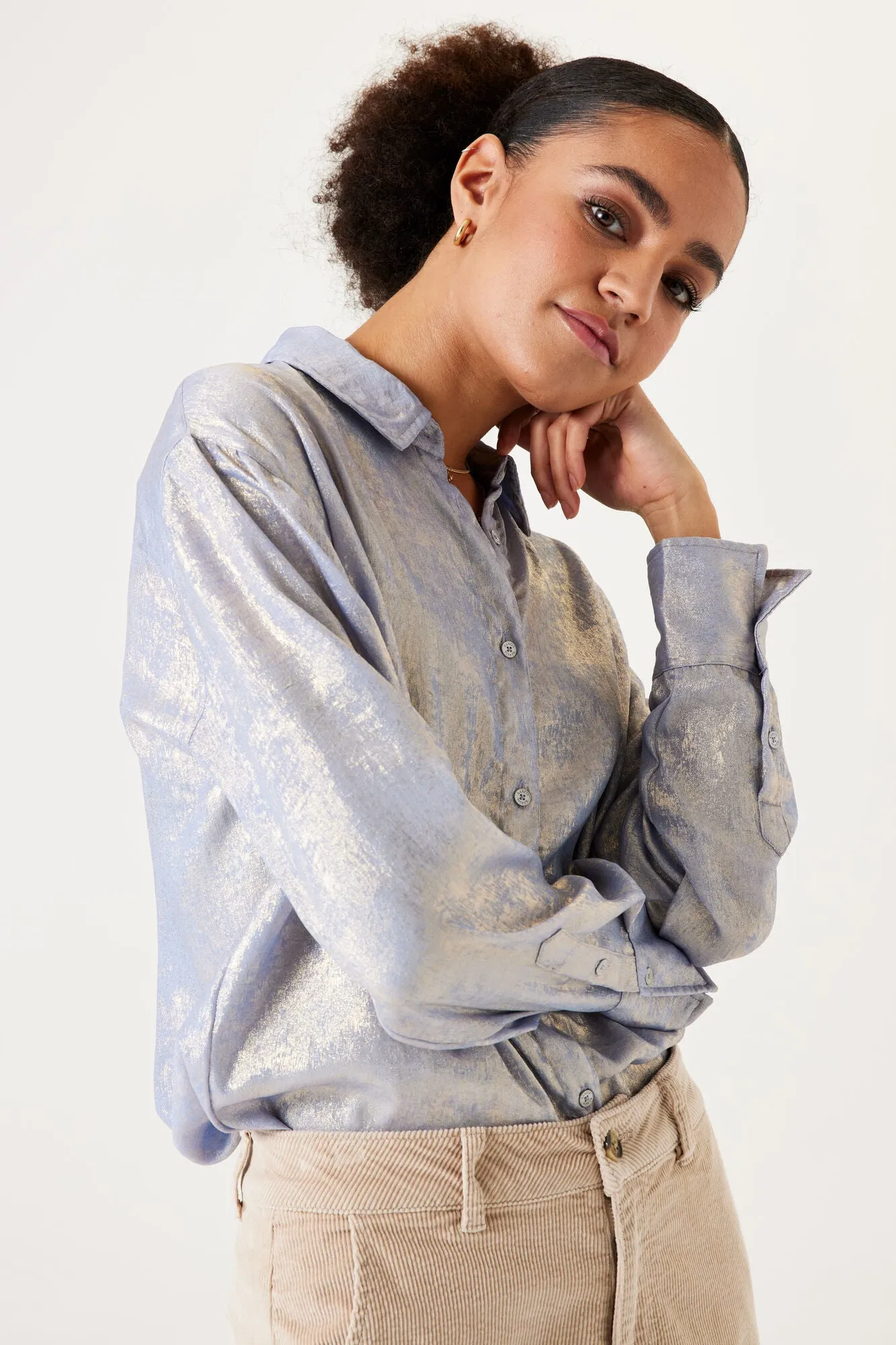 Garcia Jonti Shirt - Faded Denim