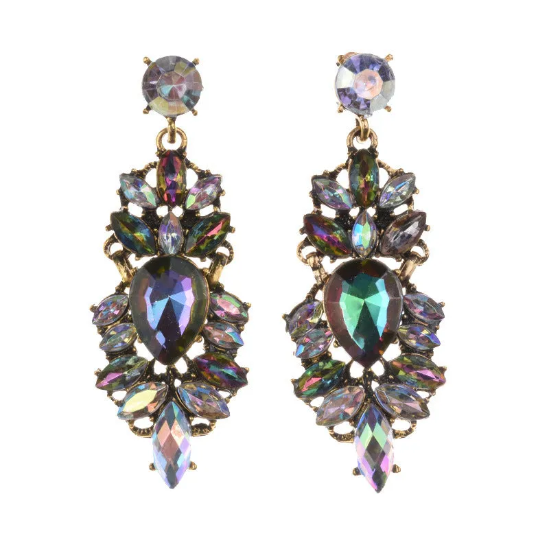 Gemstone Drop Earrings