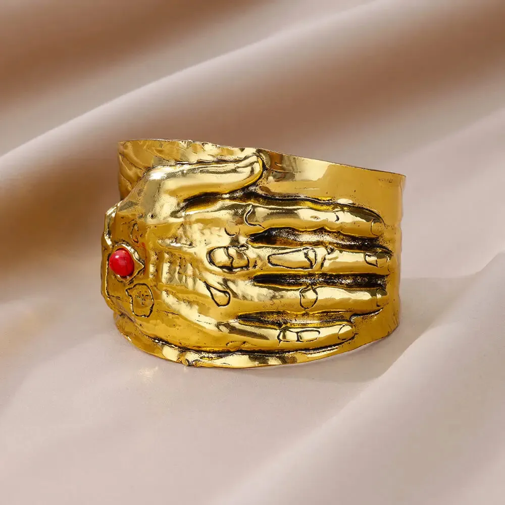 Gold-Plated Stainless Steel Women's Bracelet