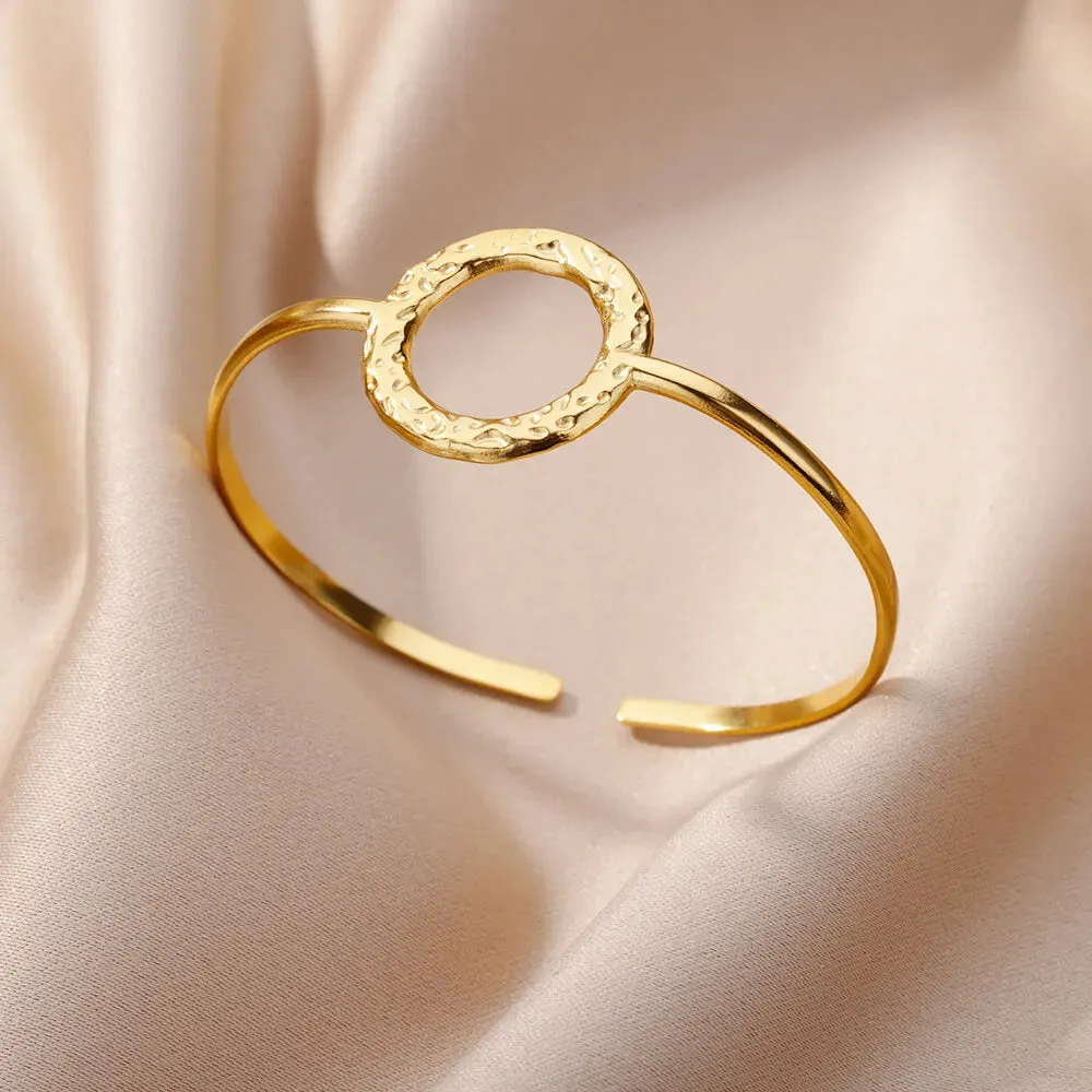 Gold-Plated Stainless Steel Women's Bracelet
