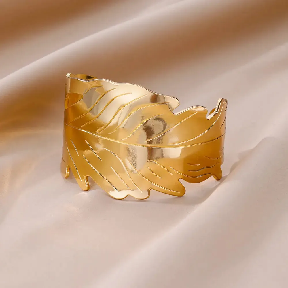 Gold-Plated Stainless Steel Women's Bracelet