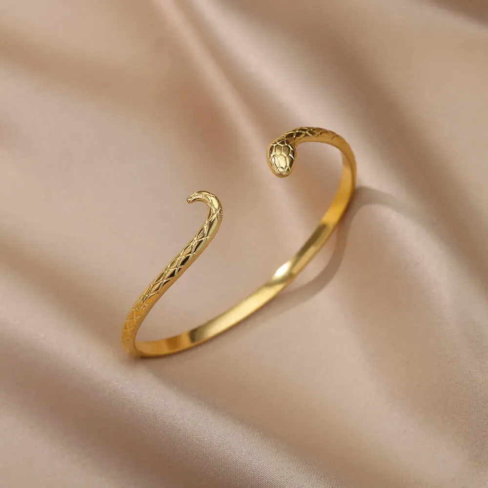 Gold-Plated Stainless Steel Women's Bracelet