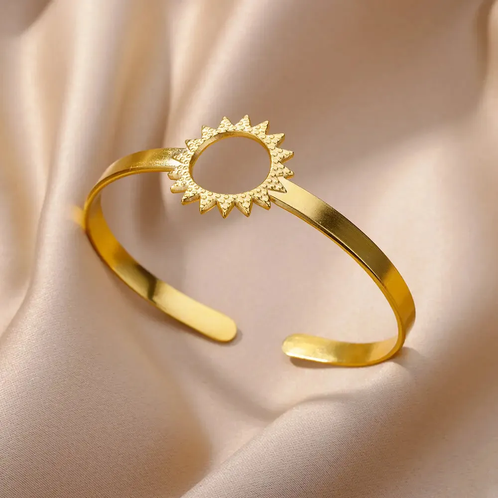 Gold-Plated Stainless Steel Women's Bracelet