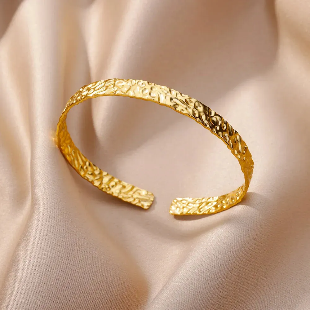Gold-Plated Stainless Steel Women's Bracelet
