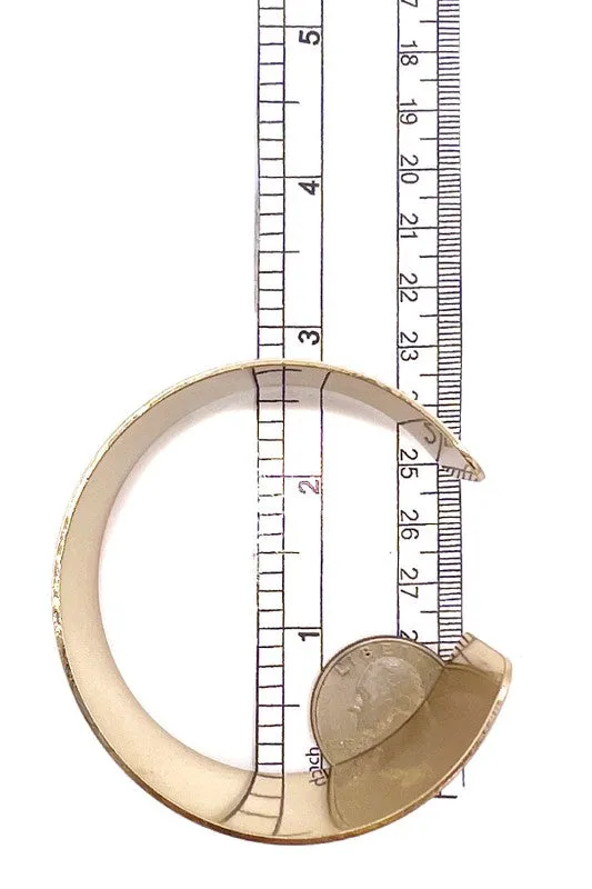 Gold-tone Cuff Bracelet