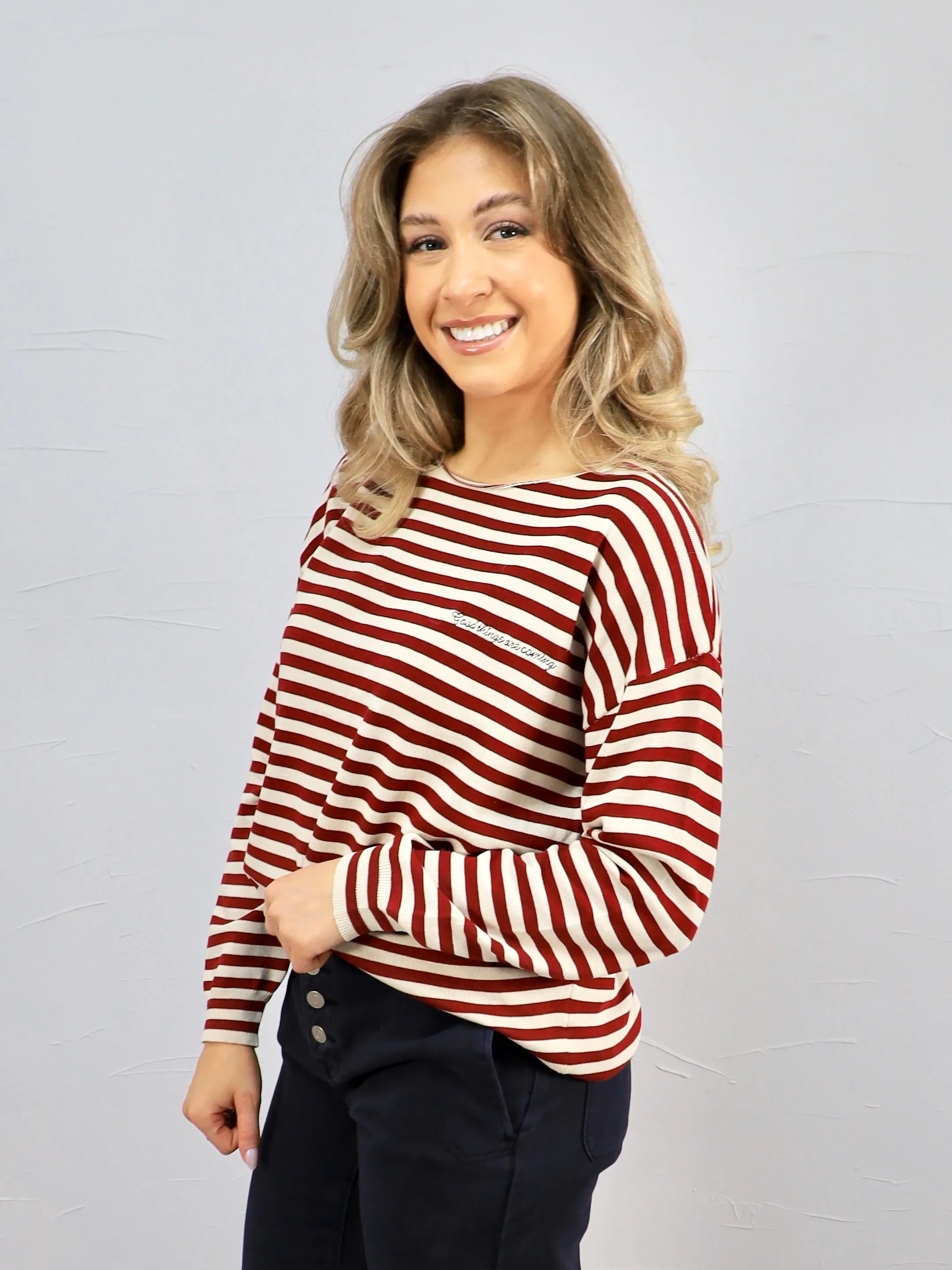 Good Things Are Coming Long Sleeve Top