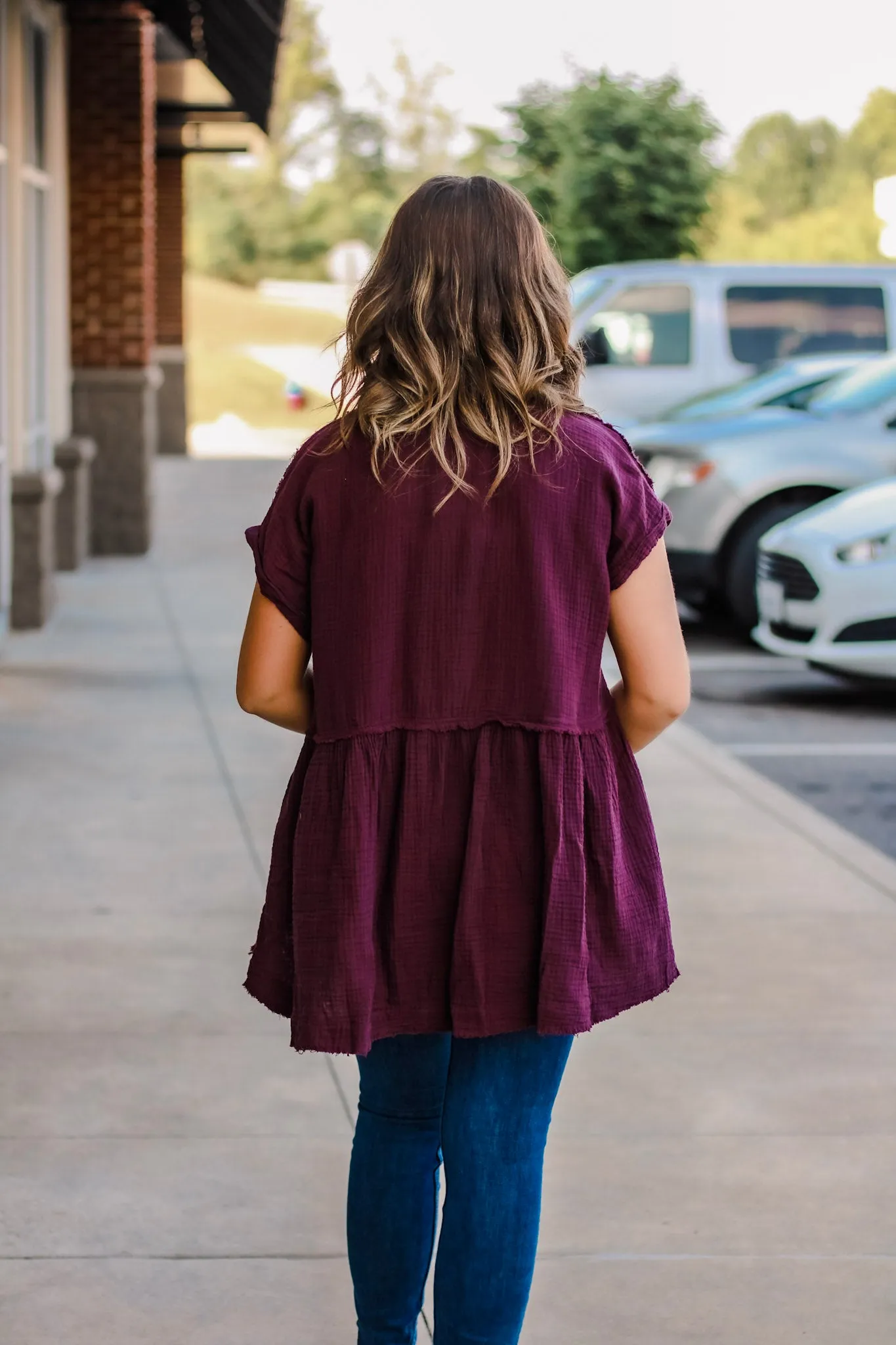 Grape Soda Button Up