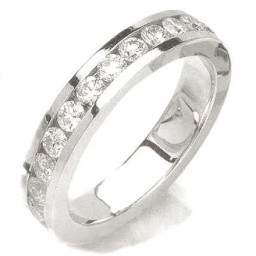 Half Eternity Diamond Ring Band