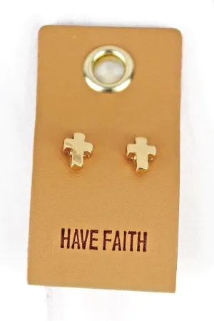 HAVE FAITH EARRINGS