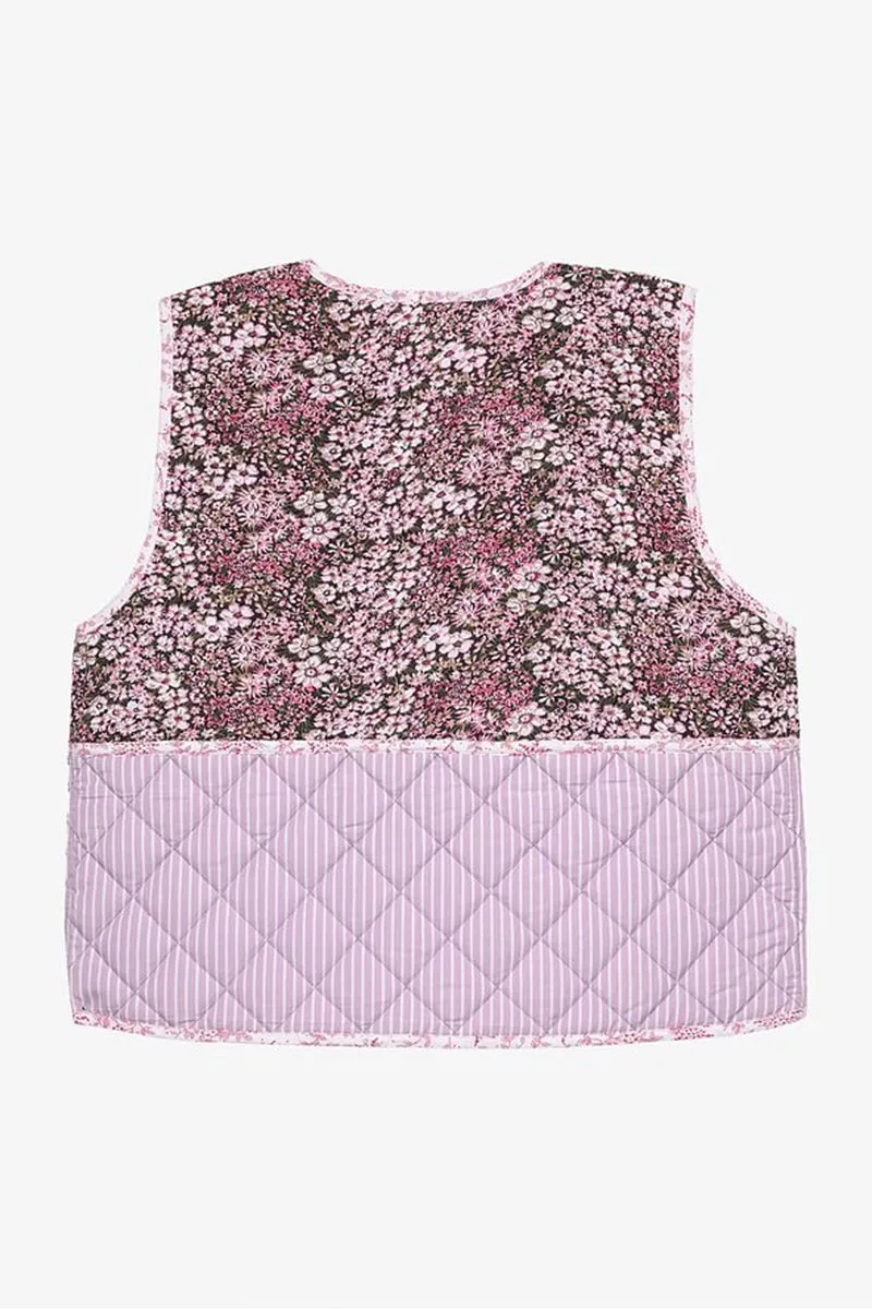 HCS1268 Patchwork Garden Vest Outerwear