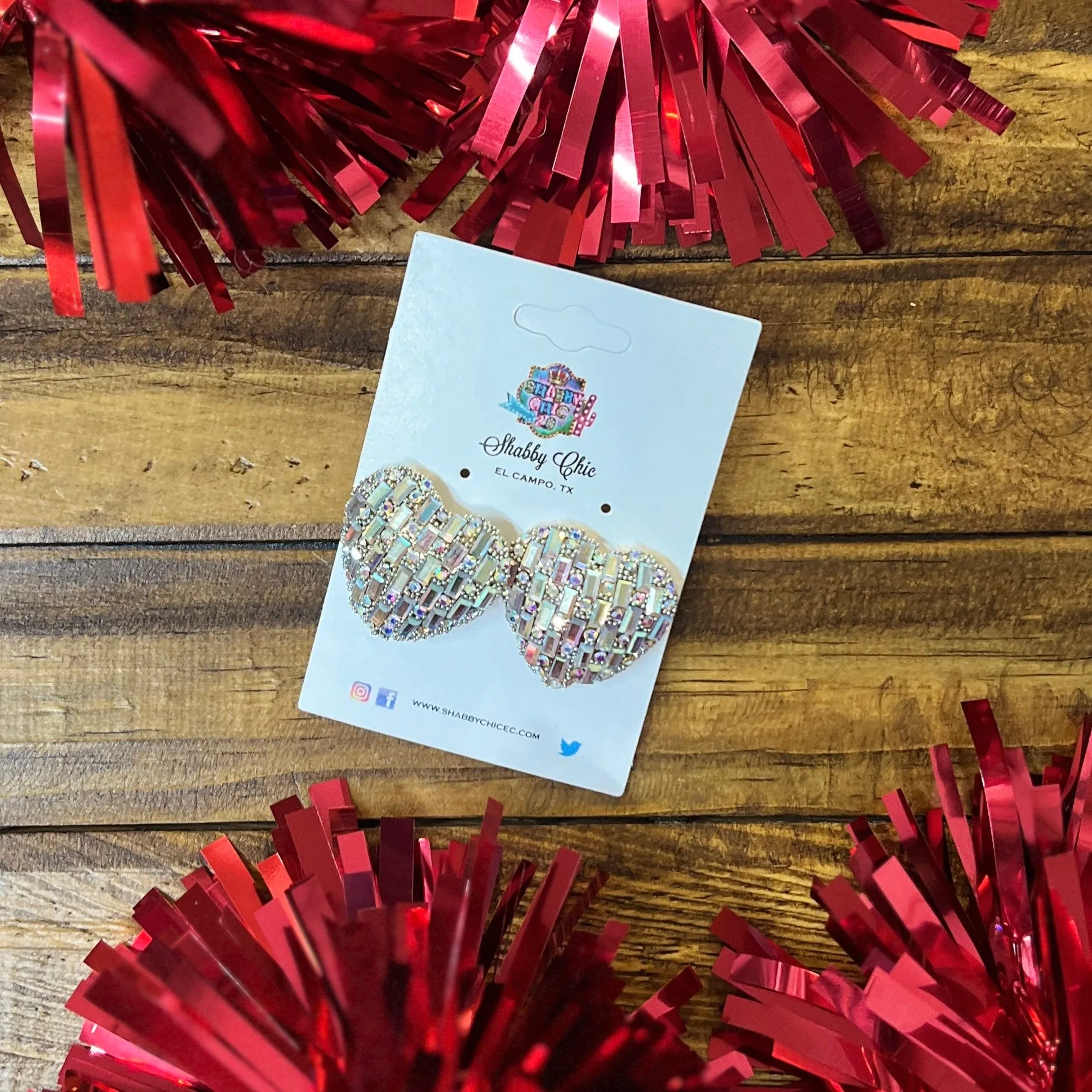 Heart on Fire Earrings