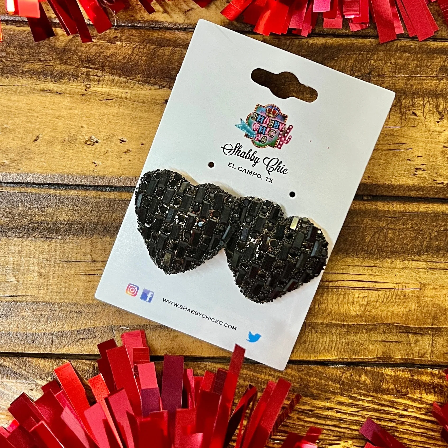 Heart on Fire Earrings