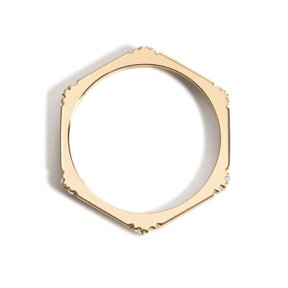 Hex Ring II | Black Diamonds