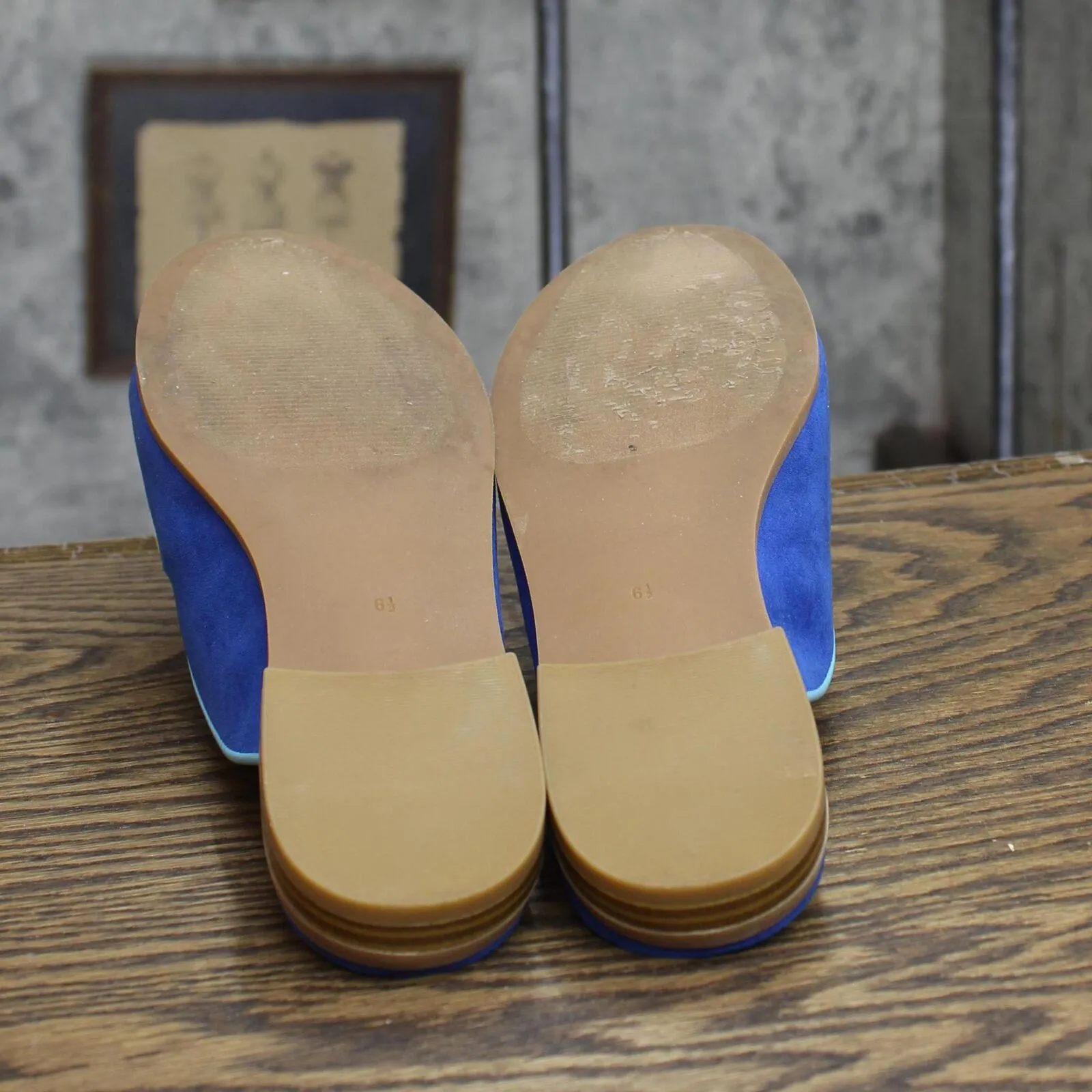 Isaac Mizrahi Live! Womens Always Issac Slip On Flats 1674024e80ad22 Blue 6.5M