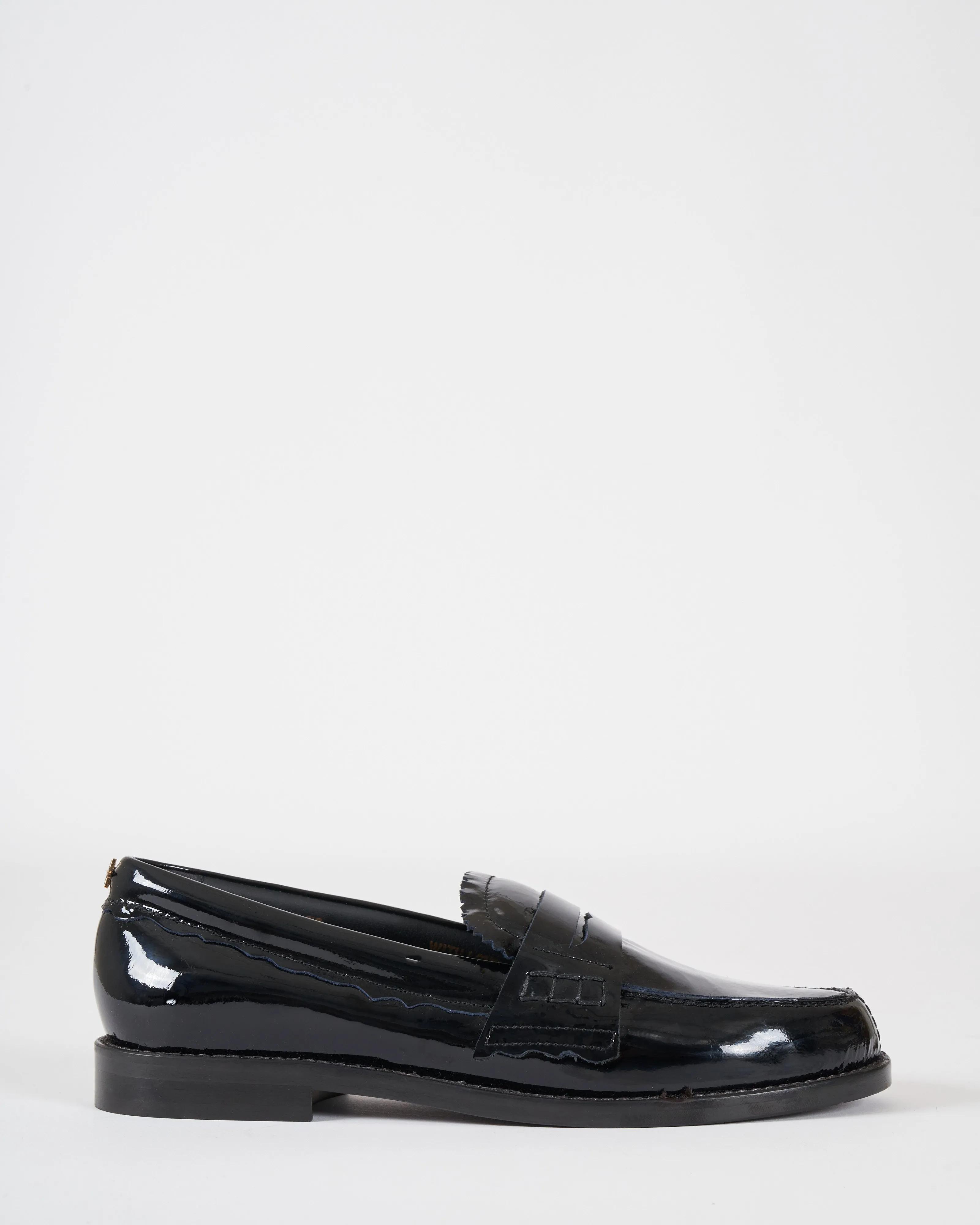 jerry mocassino patent upper - black