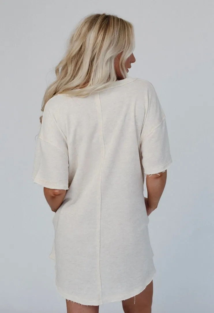 Jodi Tunic Dress - Oatmeal