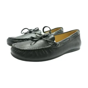 Juliette Moccasin Black Boat Shoe Flats