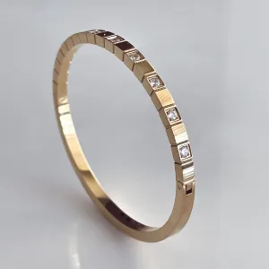 Kaleidoscope Square Bangle Cuff