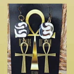 Karen Batik Brass Ankh
