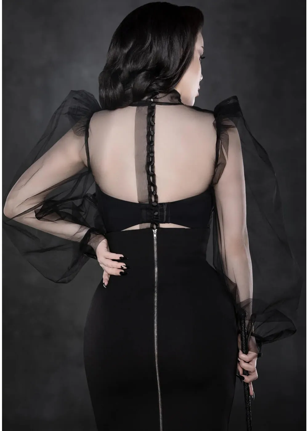 Katakomb Madame Blouse Black