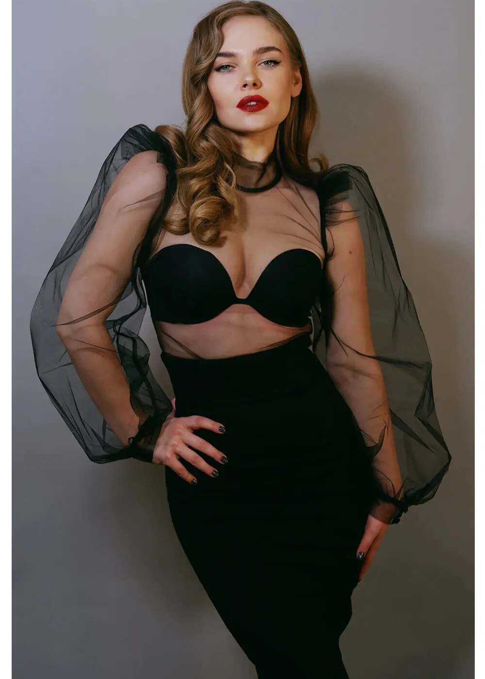 Katakomb Madame Blouse Black
