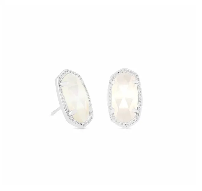 Kendra Scott Silver Ellie Stud Earrings