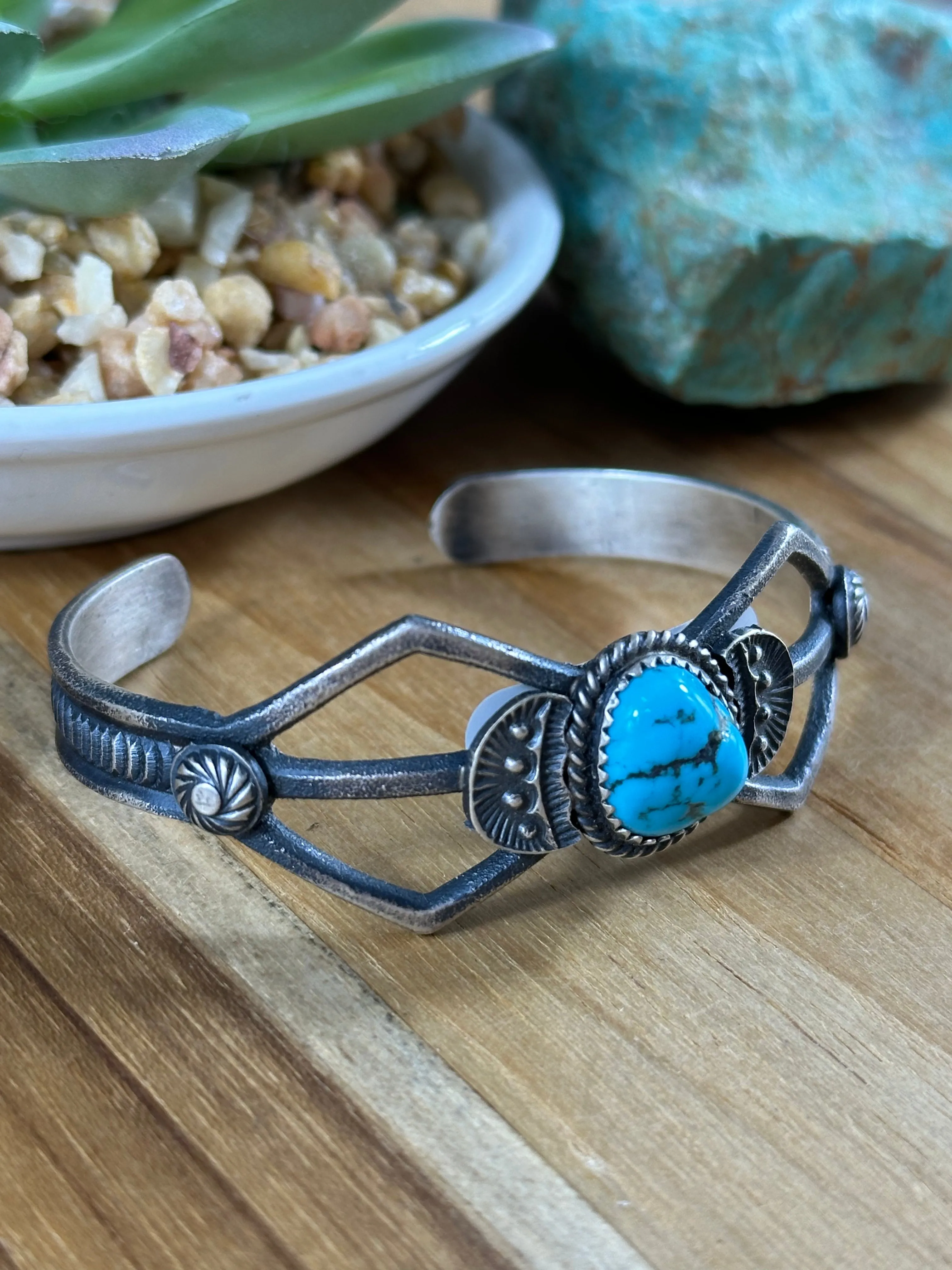 Kingman Stone Cuff