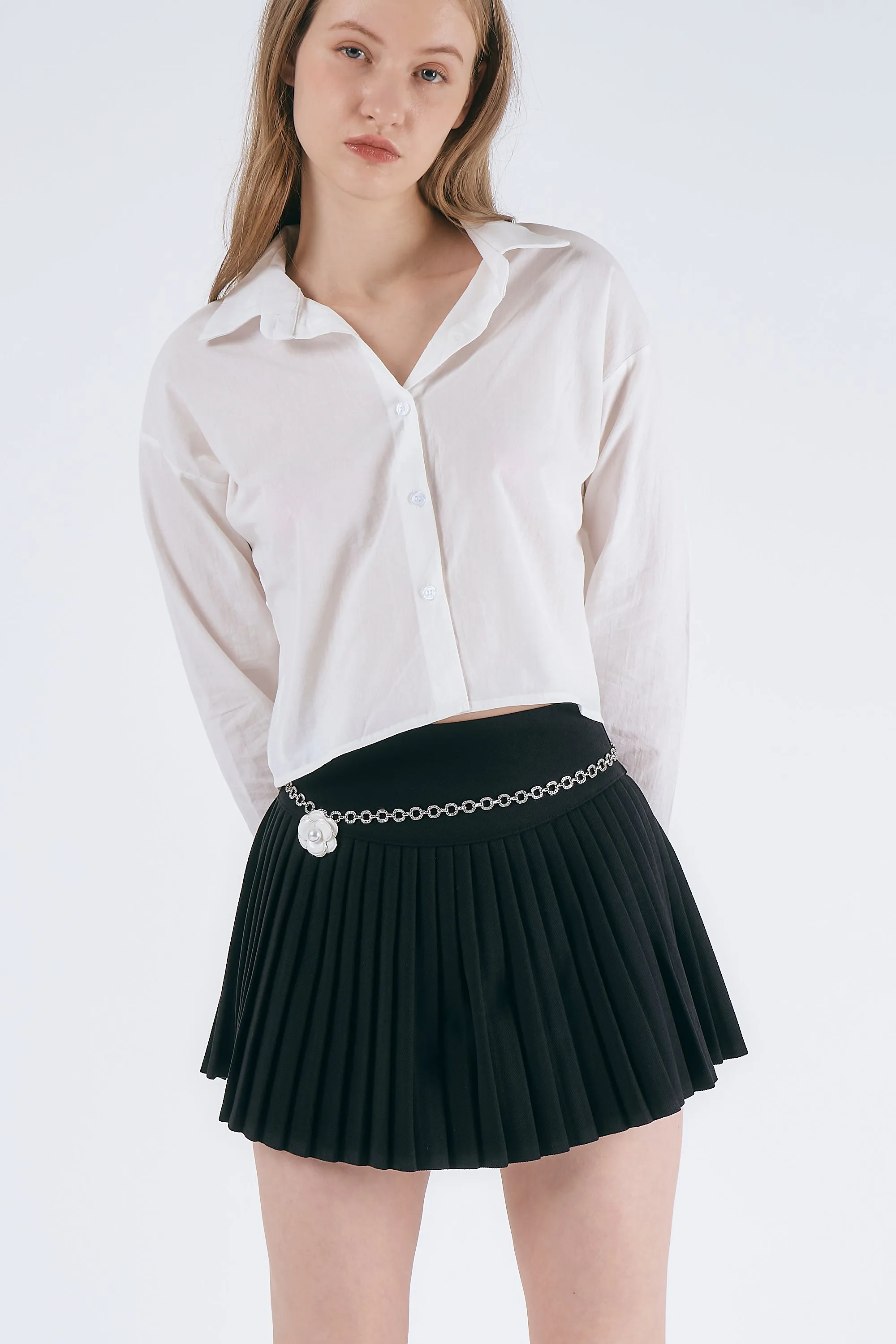 Kylie Cropped Shirt