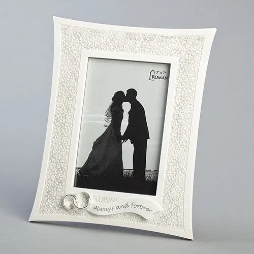 Lace Wedding Frame 10"
