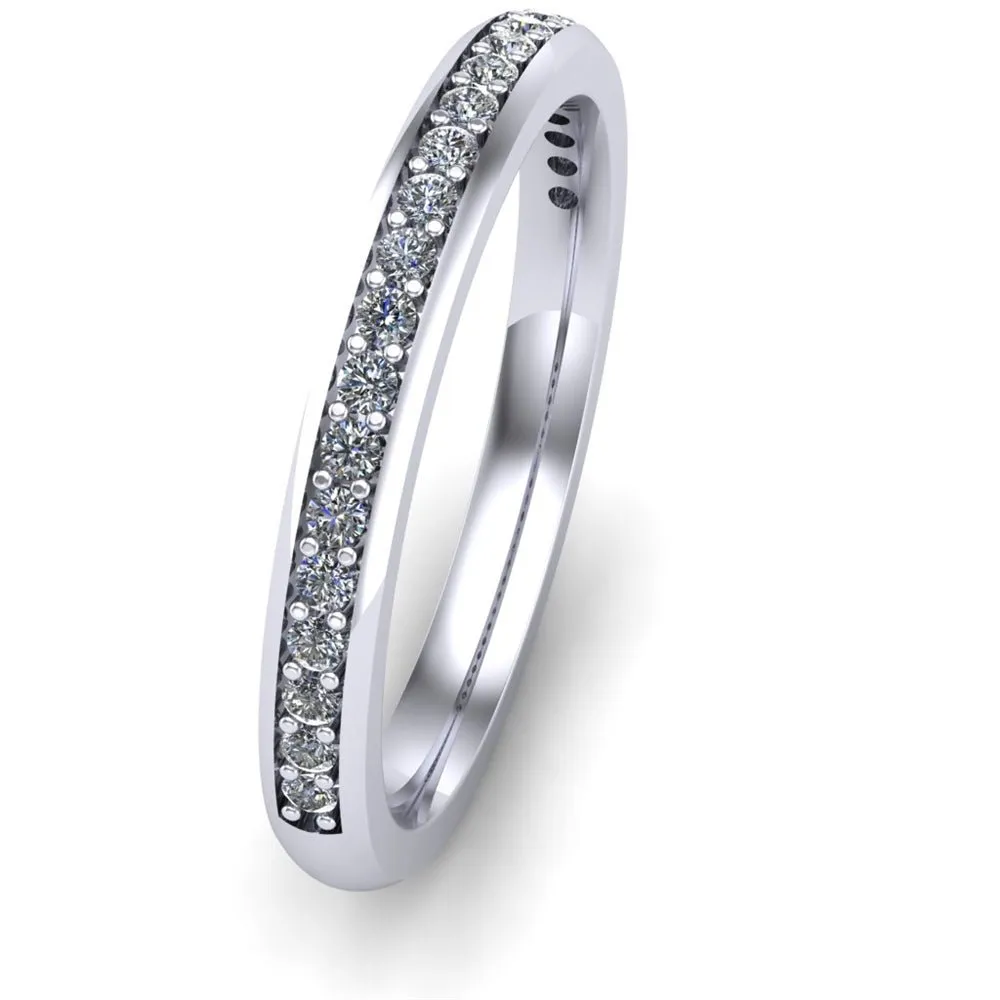 Ladies Celtic Wedding Band AYLIN-1S-BAND-PLATINUM
