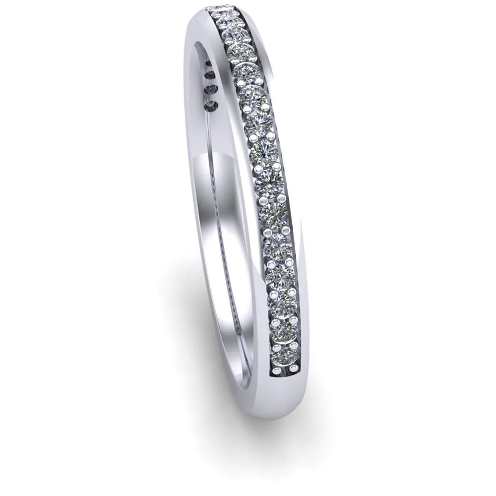 Ladies Celtic Wedding Band AYLIN-1S-BAND-PLATINUM