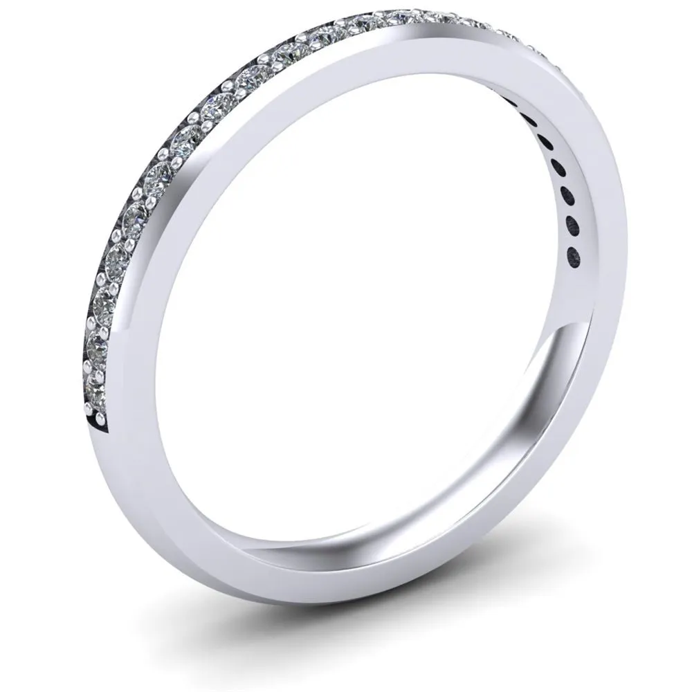 Ladies Celtic Wedding Band AYLIN-1S-BAND-PLATINUM