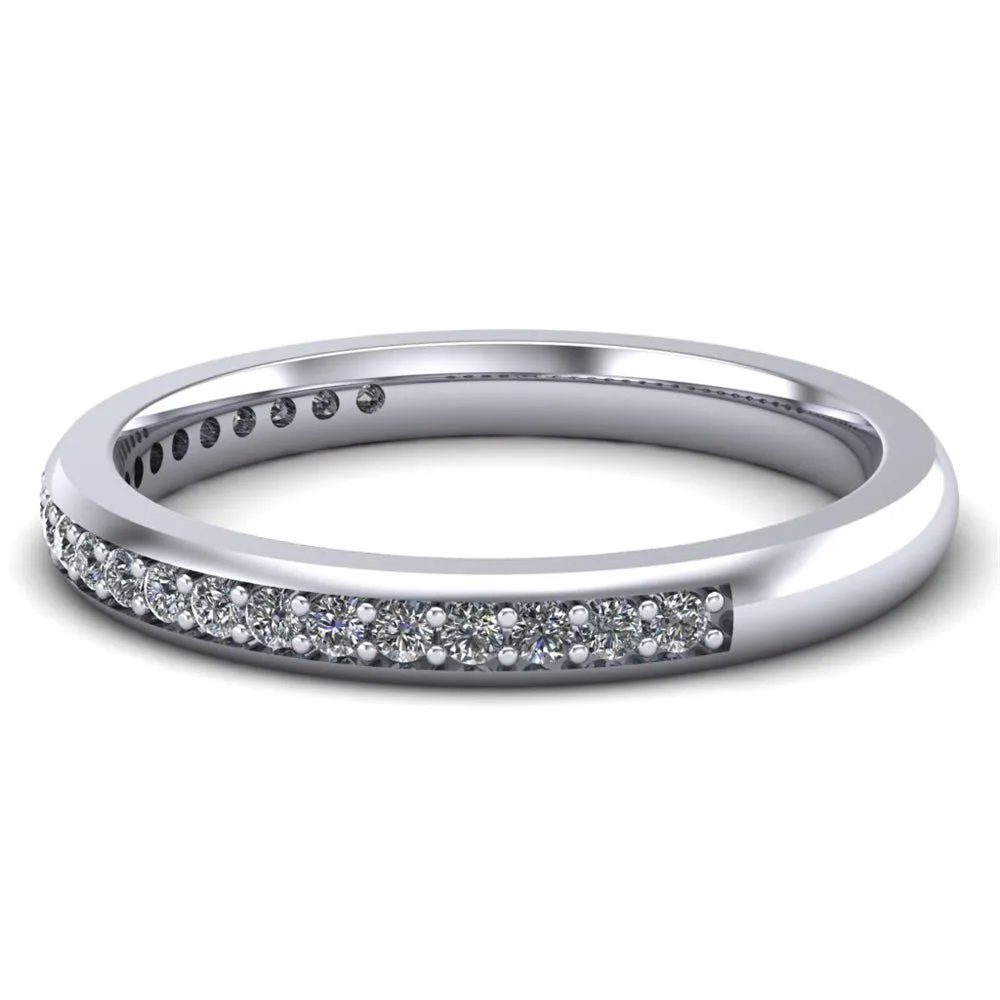 Ladies Celtic Wedding Band AYLIN-1S-BAND-PLATINUM
