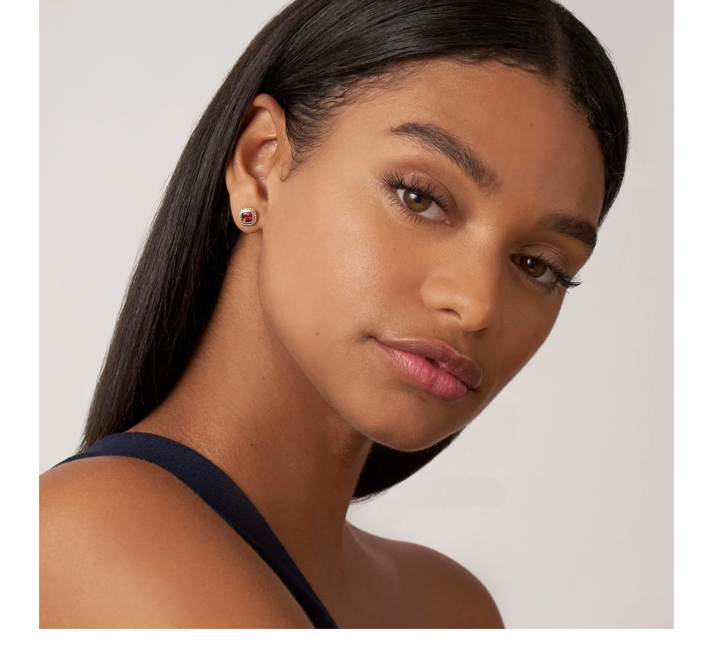 LAGOS Rittenhouse Rhodolite Garnet Stud Earrings