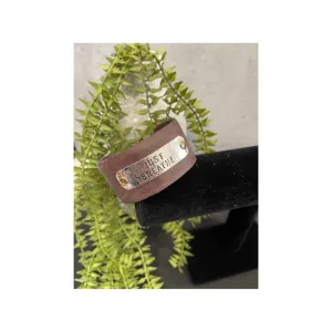 Leather Cuff Bracelet