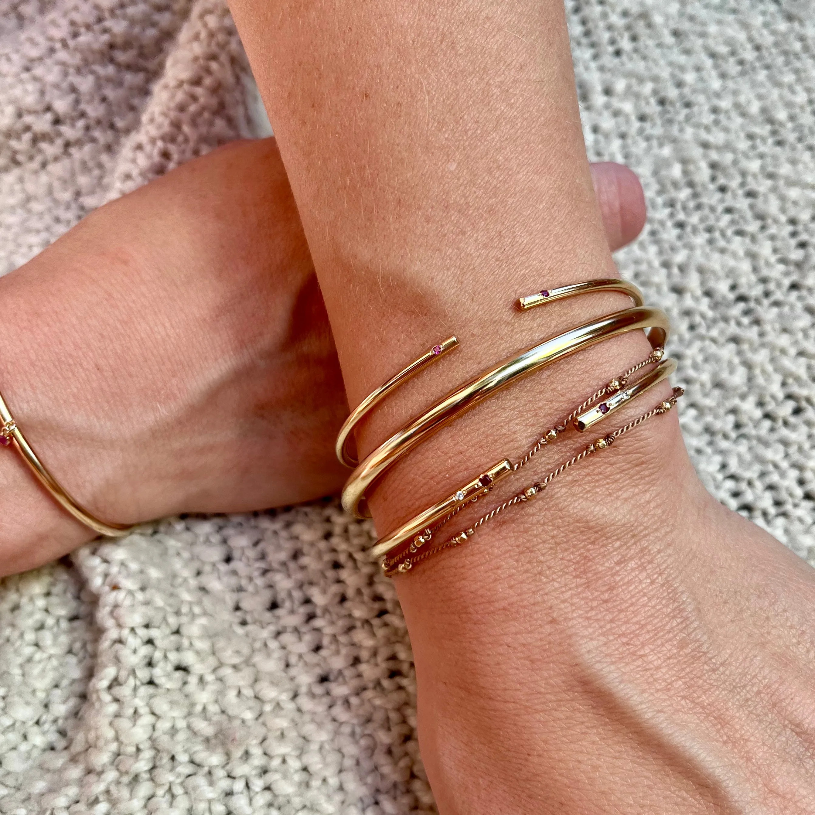 Leon Ruby Cuff