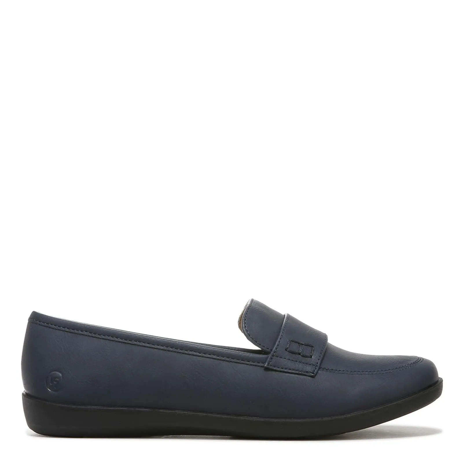 LifeStride Womens Nico Loafer Lux Navy 9.5 M