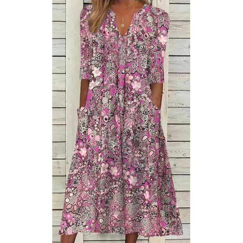 Lizzy | Damen Boho Kleid