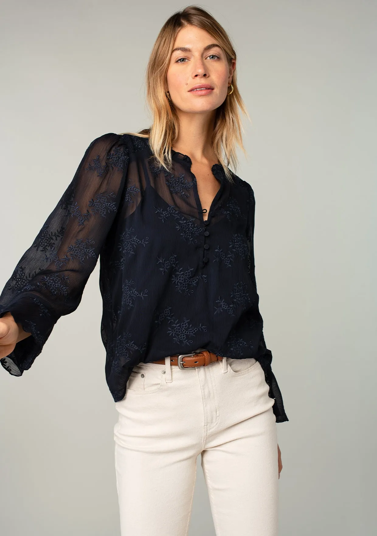 Lola Flutter Sleeve Top