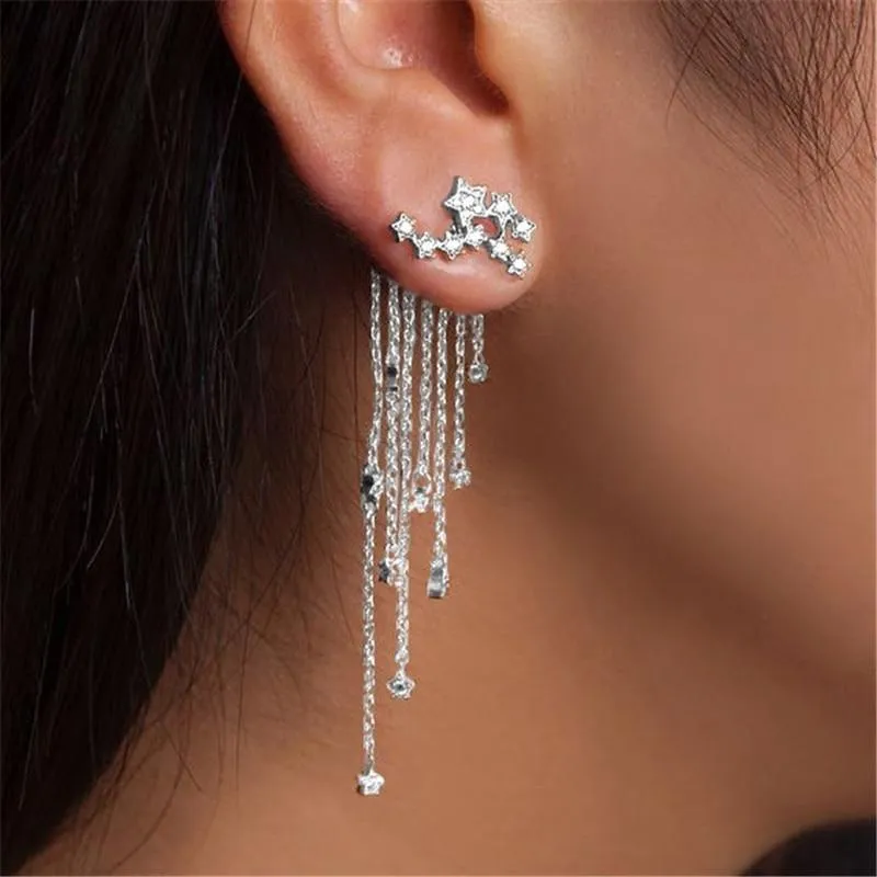 Long Earrings Pendant 1 Pair