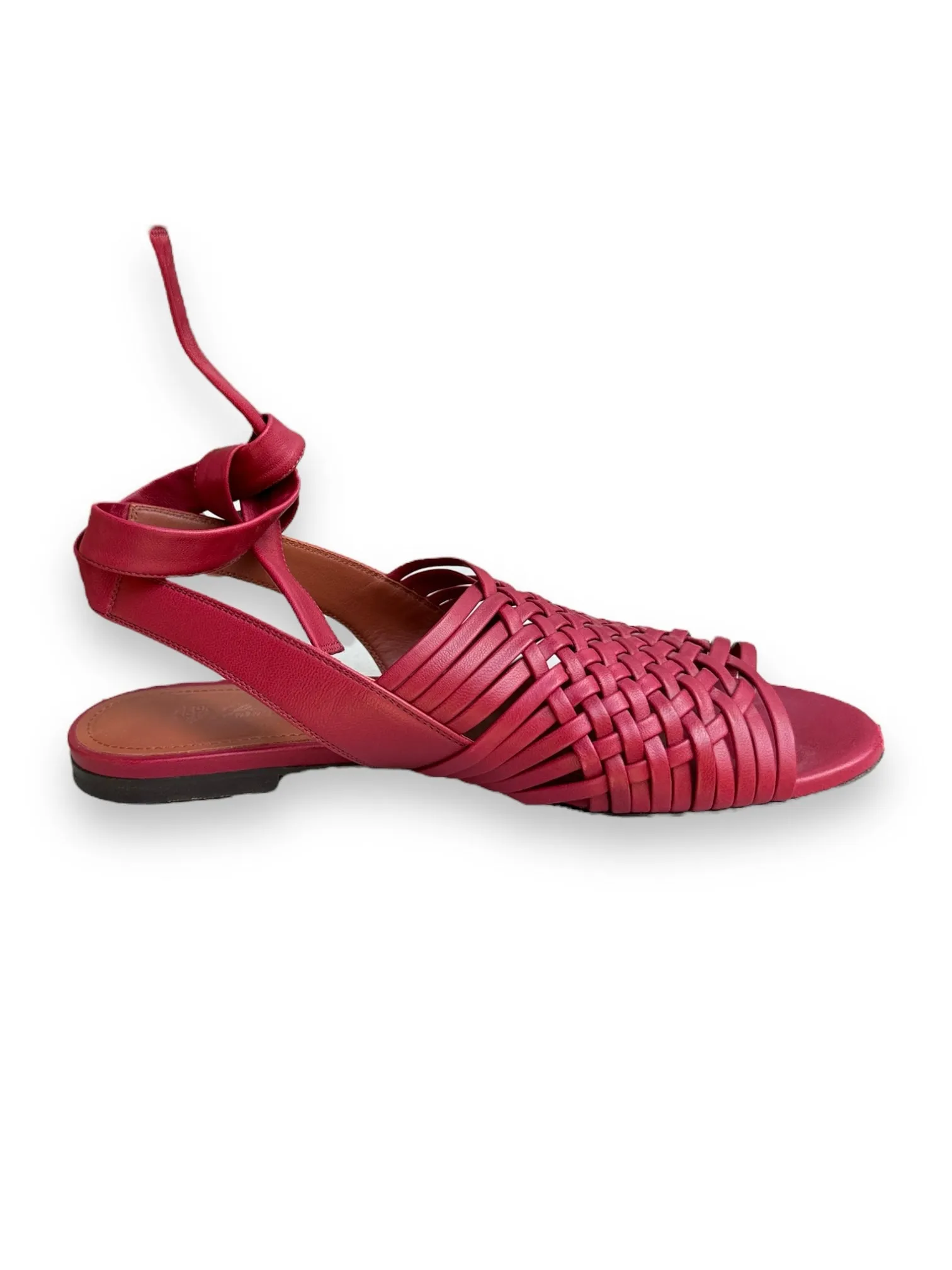 Loro Piana Shoe Size 8 Red Flats
