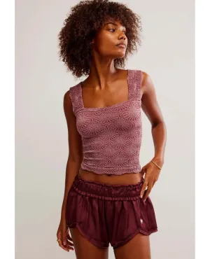 Love Letter Cami Burgundy
