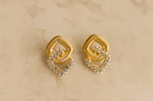 Lumiere Cubic Zircon Drop Earrings